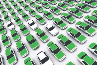 235 bin kiralık oto var