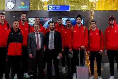 A Milli Erkek Basketbol Takımı, İsviçre'ye gitti!