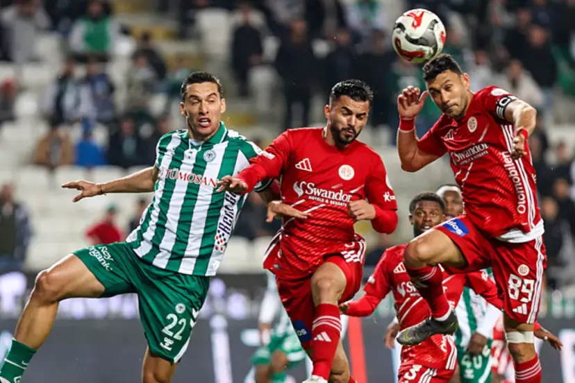 TÜMOSAN Konyaspor-Hesap.com Antalyaspor maçında kazanan yok!