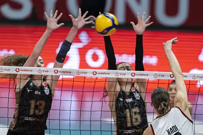 Zeren Spor, Beşiktaş'a set vermedi