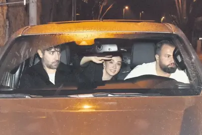 ‘Arkadaşlarımla yemek yedim’