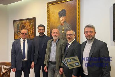 AK Parti Beylikdüzü İlçe Teşkilatı’ndan Merkez Medya Yönetim Kurulu Başkanı Ali Özdemir!e Anlamlı Ziyaret