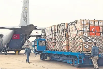 Dost ve müttefik ülkelere 3 milyar TL hibe