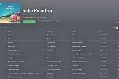 Flörtten müzik listesi dökümü istemek