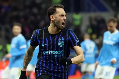 Hakan Çalhanoğlu’nun golü Inter’e yetmedi!
