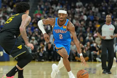 NBA'de Thunder, Warriors'ı farklı yendi!