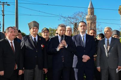Antalya’nın ilk sivil şehidi Mustafa Haşmet törenle anıldı