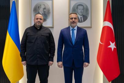 Bakan Fidan, Ukrayna Ulusal Güvenlik Sekreteri Umerov ile görüştü