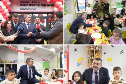 Bakan Tekin'den Beykoz'da okul ziyaretleri
