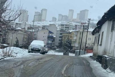 Battalgazi’de kar yağışı sonrası ekipler sahada