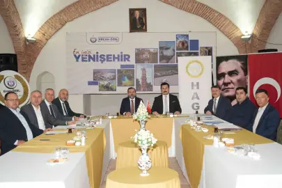 Bursa’da HAGEL encümen toplantısı Yenişehir’de gerçekleşti