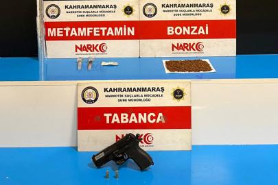 Kahramanmaraş’ta uyuşturucu operasyonu: 3 kişi tutuklandı