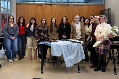 Kocaeli'de Japon tekniği ile nakış keşfi