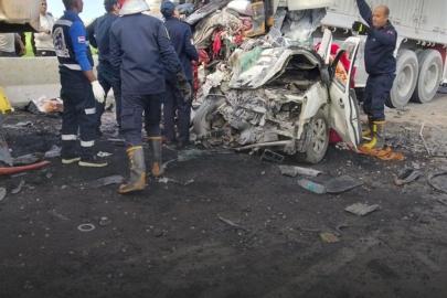 Mısır'da işçileri taşıyan kamyonet kaza yaptı: 18 ölü