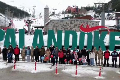 Palandöken’de şehit ve gazi ailelerine özel etkinlik