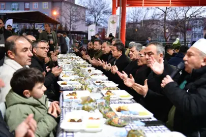 Panayır’da Ramazan sofrası kardeşliği büyüttü