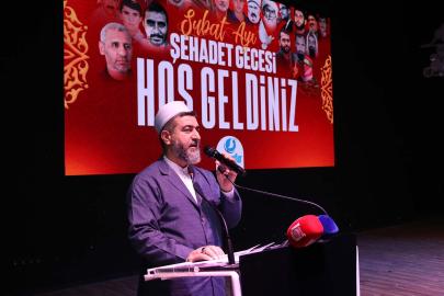 Şanlıurfa’da ‘Şehadet Gecesi’ programı düzenlendi