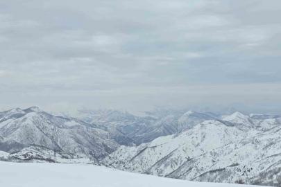 Sülbüs Dağı’nda zorlu kış tırmanışı