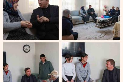 Vali Aydoğdu’dan hane ziyaretleri