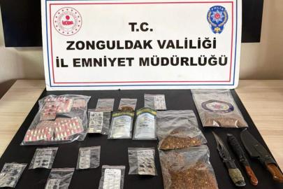 Zonguldak’ta narkotik operasyonu: 4 şüpheli tutuklandı
