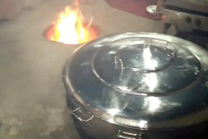 Ağrı’da asırlık gelenek sürdürülüyor, tandırlar "Halise" için yandı