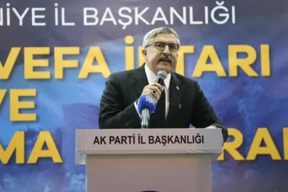 AK Partili Yayman Osmaniye'den seslendi: Saldırıları asla onaylamıyoruz