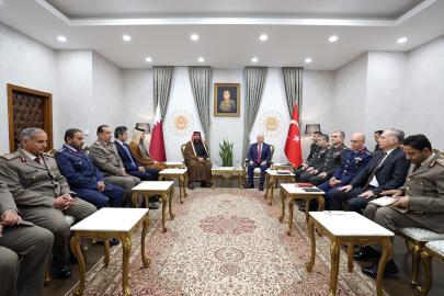 Bakan Güler, Katar heyetini kabul etti