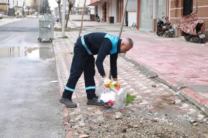 Battalgazi Belediyesi'nden cadde ve sokaklarda temizlik çalışması