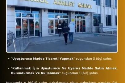 Bingöl’de uyuşturucuyla mücadele: 1 tutuklama