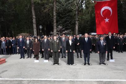 Burdur'da 18 Mart töreni