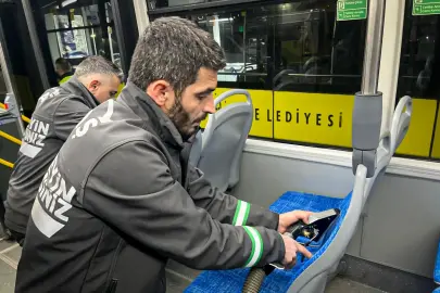 Bursa Büyükşehir’den toplu taşıma araçlarına bayram temizliği