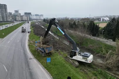 Bursa'da Ayafatma Deresi'nde kapsamlı temizlik