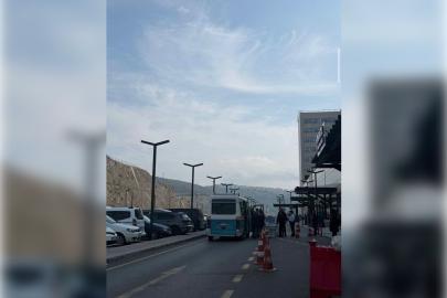 Dolmuşta fenalaşan yolcu hastaneye yetiştirildi