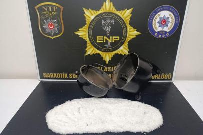 Elazığ’da yolcu otobüsünde metamfetamin ele geçirildi