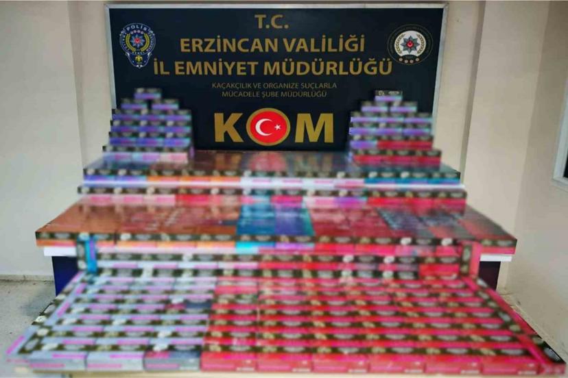 Erzincan’da kaçakçılık operasyonunda 6 zanlı yakalandı