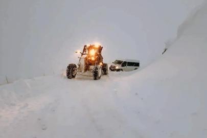 Erzincan’da kardan kapanan 335 köy yolu ulaşıma açılıyor