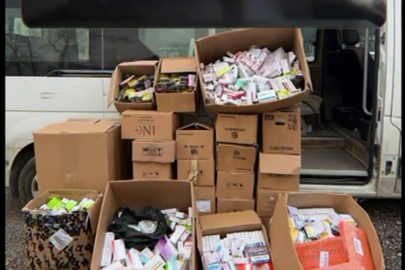 Gaziantep'te kaçak tıbbi malzeme operasyonu