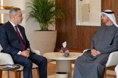 Hakan Fidan BAE Devlet Başkanı Al Nahyan tarafından kabul edildi