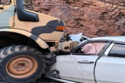 Hakkari’de trafik kazası: 1 yaralı