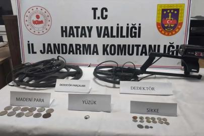 Hatay'da tarihi eser kaçakçılığı operasyonu: 1 gözaltı