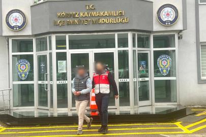 Hırsızlık suçundan aranan hükümlü yakalandı