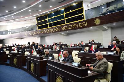Malatya Büyükşehir Belediye meclisi mart ayı toplantıları tamamlandı