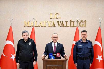 Malatya Valisi Seddar Yavuz: "Suç oranlarında düşüş var"