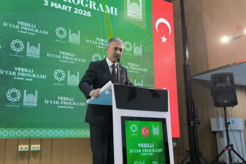 Mardin Yeşilli'de geniş katılımlı iftar sofrası kuruldu