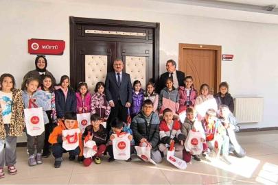 Miniklerden Müftülüğe ziyaret