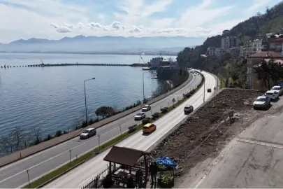 Ordu'da 'Seyir Terası' tamamlanıyor
