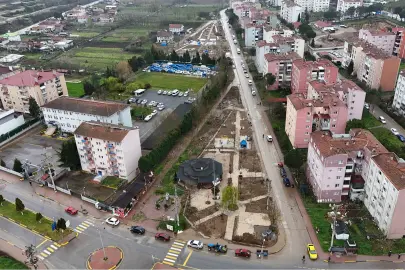 Sakarya Ferizli’nin yeni yaşam alanı tamamlanıyor