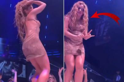 Shakira'yı küplere bindiren hareket: Seni görüyorum