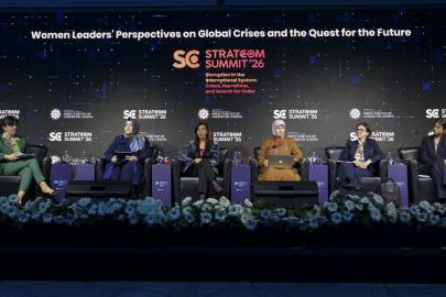 STRATCOM Zirvesi 2026'da 'Kadın Liderler Perspektifinden Küresel Krizler ve Gelecek Arayışı' Paneli yapıldı