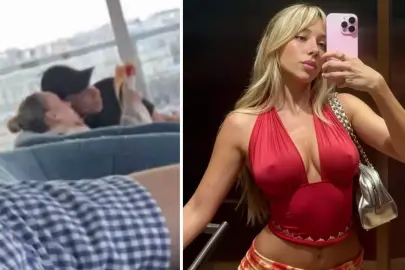 Sürpriz aşk belgelendi: Daha fazla kaçamadılar